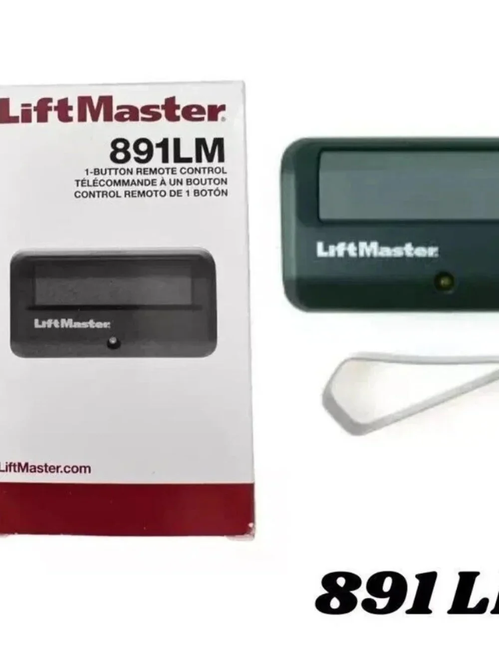 891LM LiftMaster 1 Button Remote Control Transmitter Garage - Picture 1 of 7